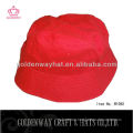 Baumwoll-Eimer Hut mit roter Farbe